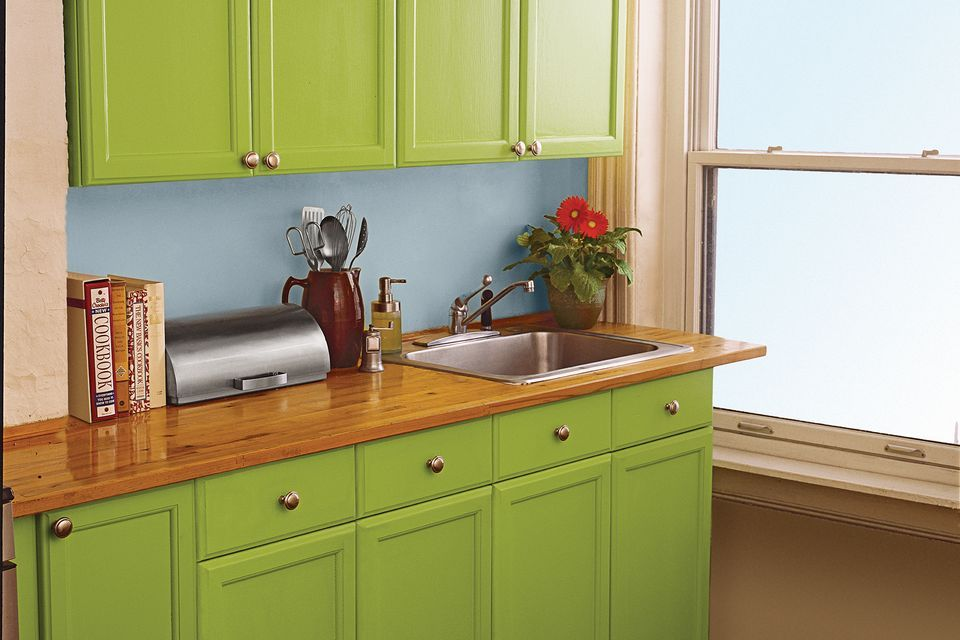 A simple cabinet makeover breathes fresh life into any kitchen space