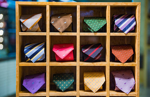 Functional wooden organizer for ties