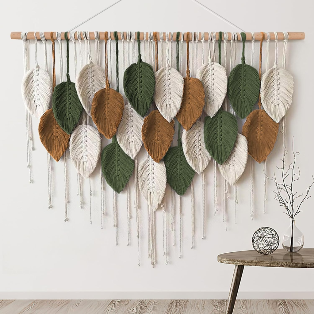 Large Macrame Wall Hanging Woven Tapestry