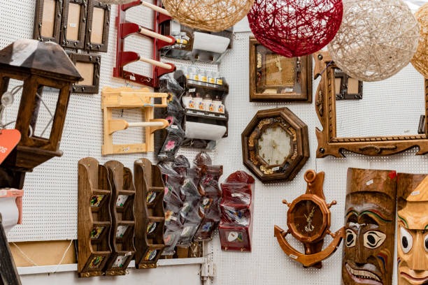 Thrift store wall decor finds for creative budget seasonal decorating ideas
