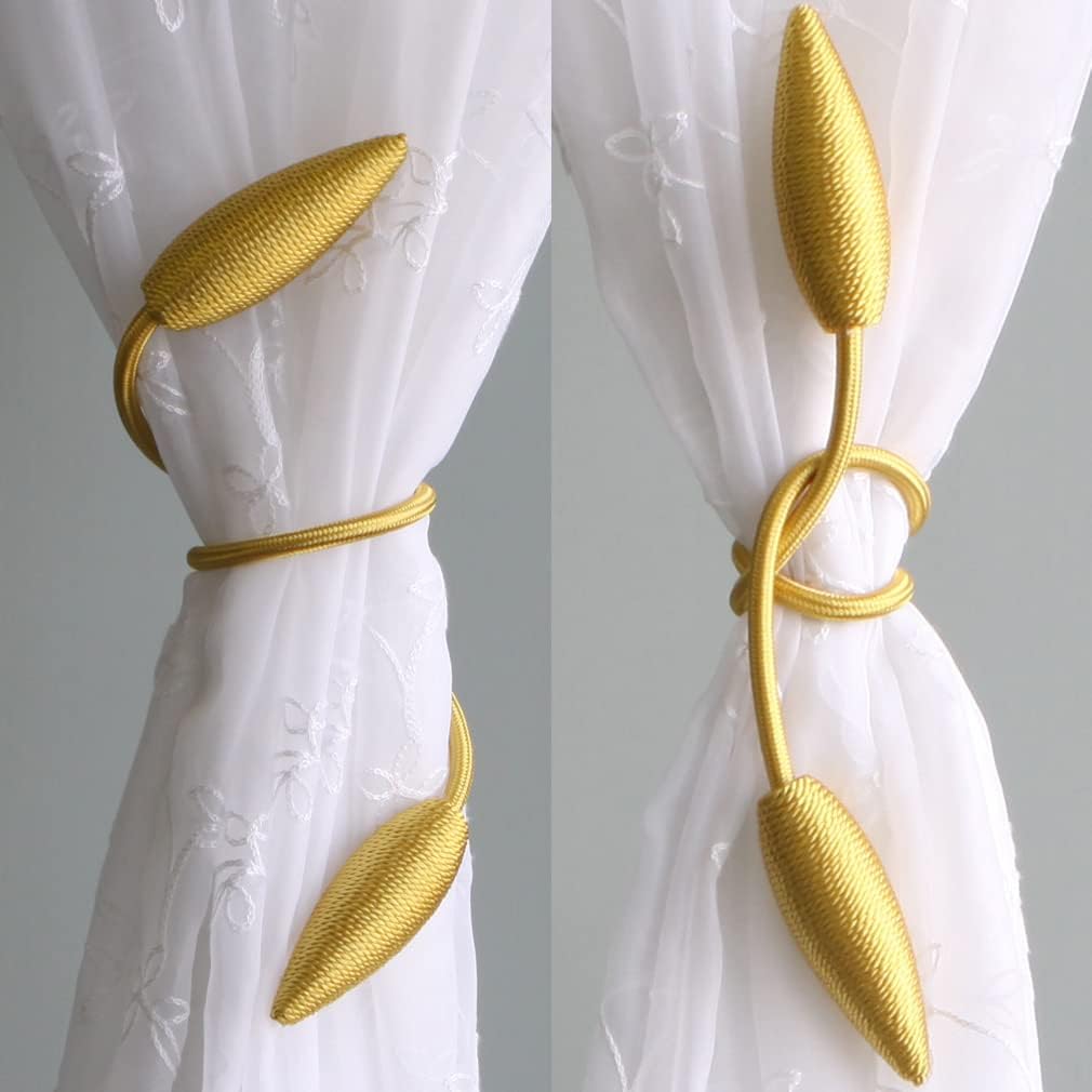 European Styled Drape Twist Tie Backs